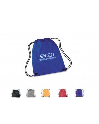 Polyester drawstring promotional bag