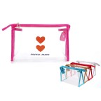 PVC transparent cosmetic bag 