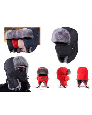 Winter Windproof Ski Cap Hood With Mask