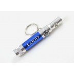 Aluminum LED Flashlight With Whisper Key Chain Compass