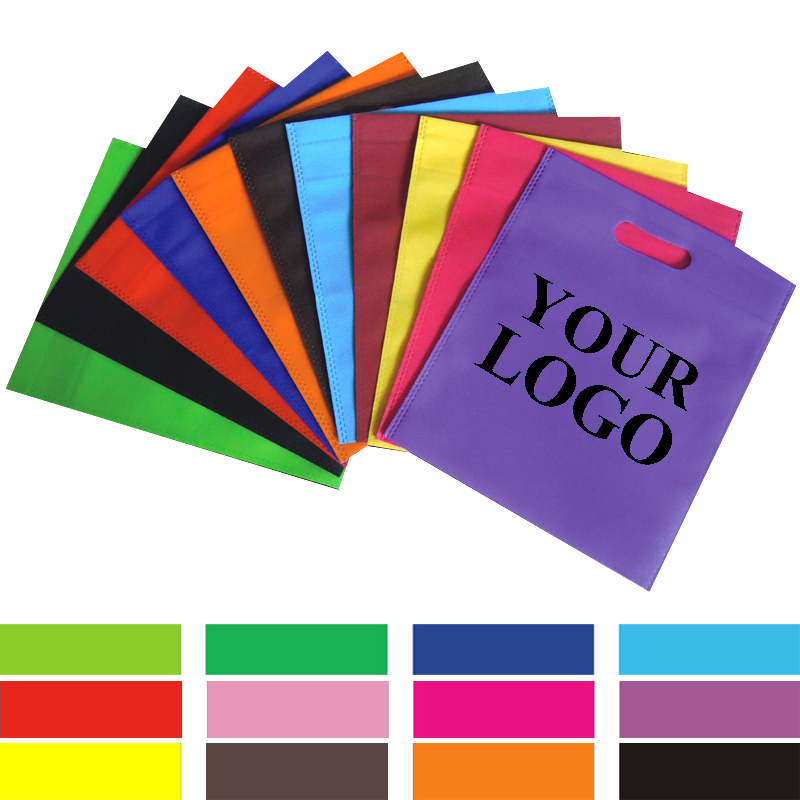 Non-woven shopping tote bags