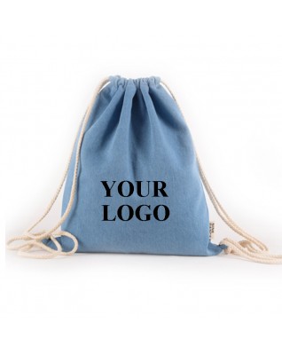 Cotton Canvas Drawstring Backpack