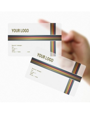 PVC Frosted Business Card