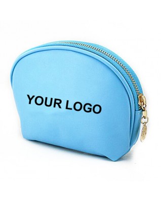 Cosmetic Bag And Wallet Purse With Zipper