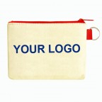 Coin Purse With Zipper And Key Ring