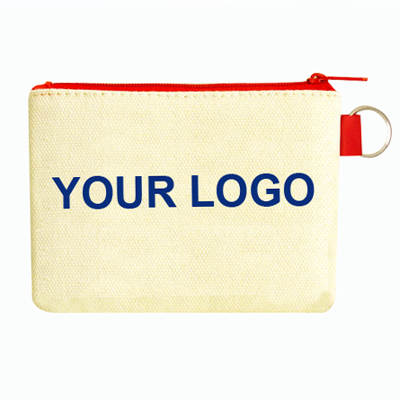 Coin Purse With Zipper And Key Ring