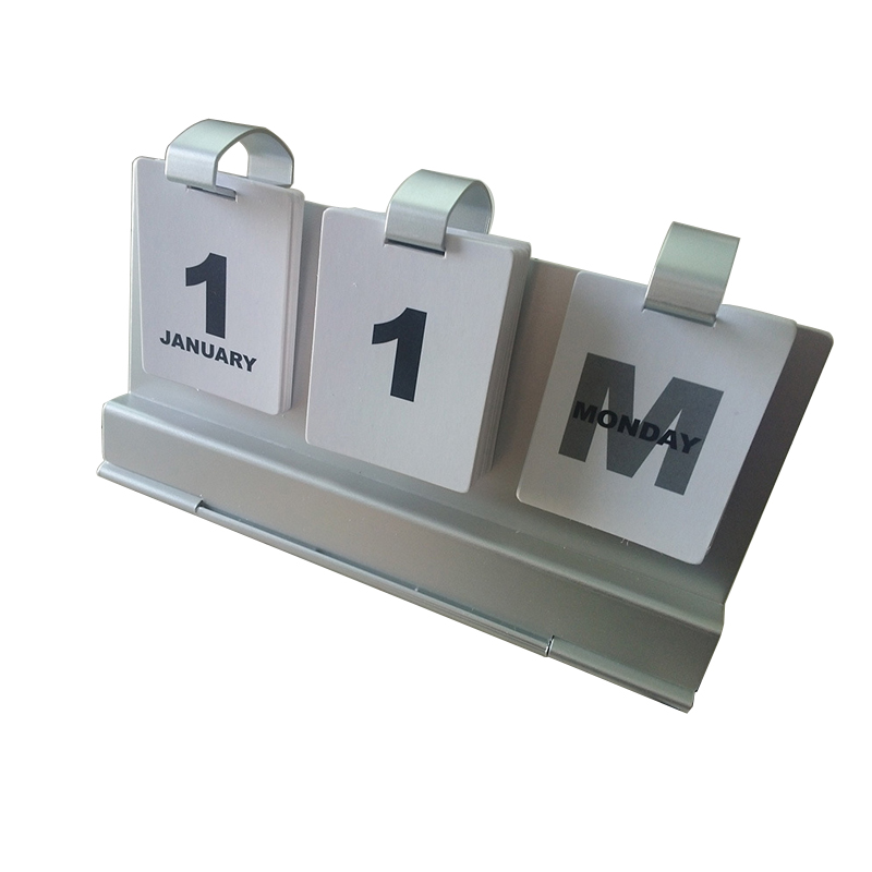 Aluminum Alloy Calendar Decoration
