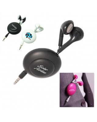 Magnetic Retractable Earphones