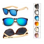 Wooden Bamboo Fashion Sunglasses Neon Sunglasses