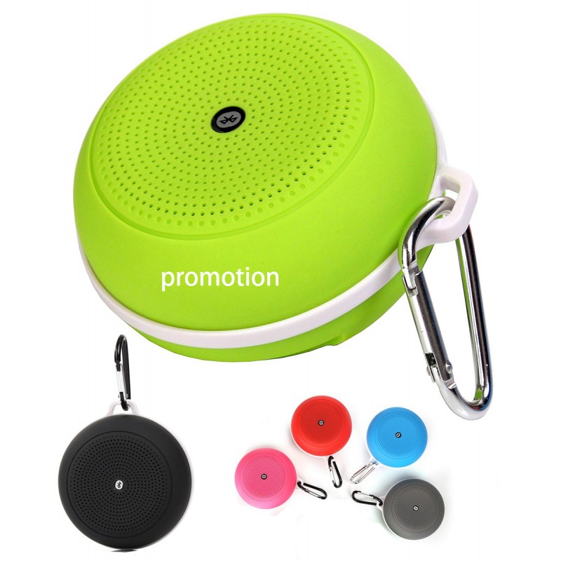 WaterProof Sports Bluetooth Speaker with Carabiner
