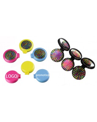 Folding comb with mirror