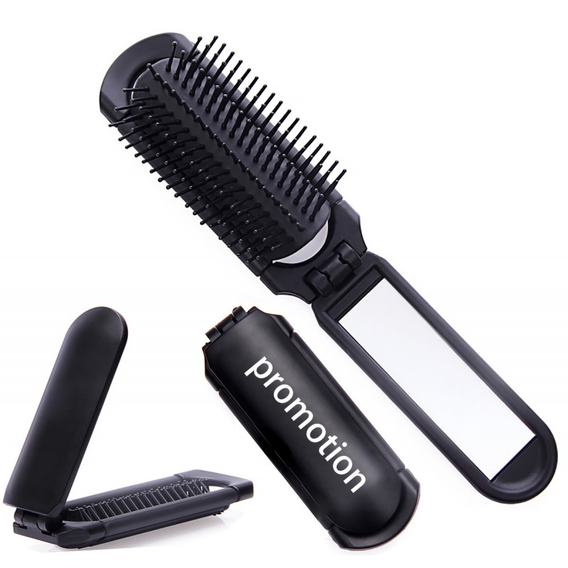 Hair Brush with Mirror