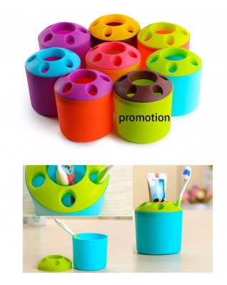 Plastic Pen Container Pen Cup Pen Holder Toothbrush Holder