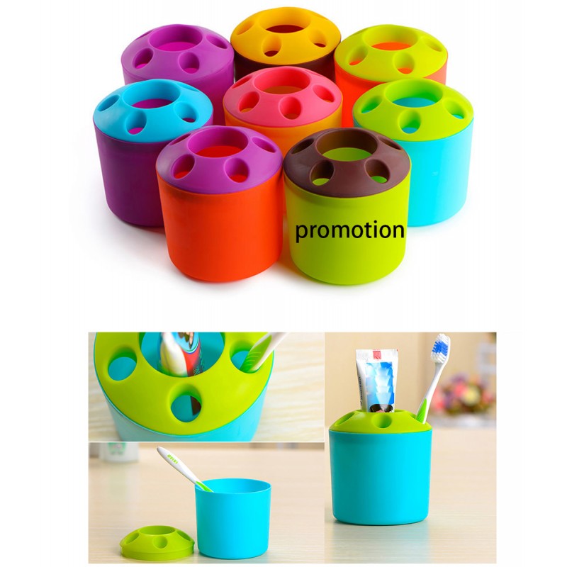 Plastic Pen Container Pen Cup Pen Holder Toothbrush Holder