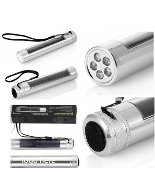 Solar LED Flashlight