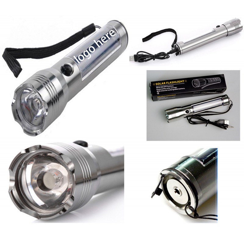 Super Bright Solar Lights Flashlight