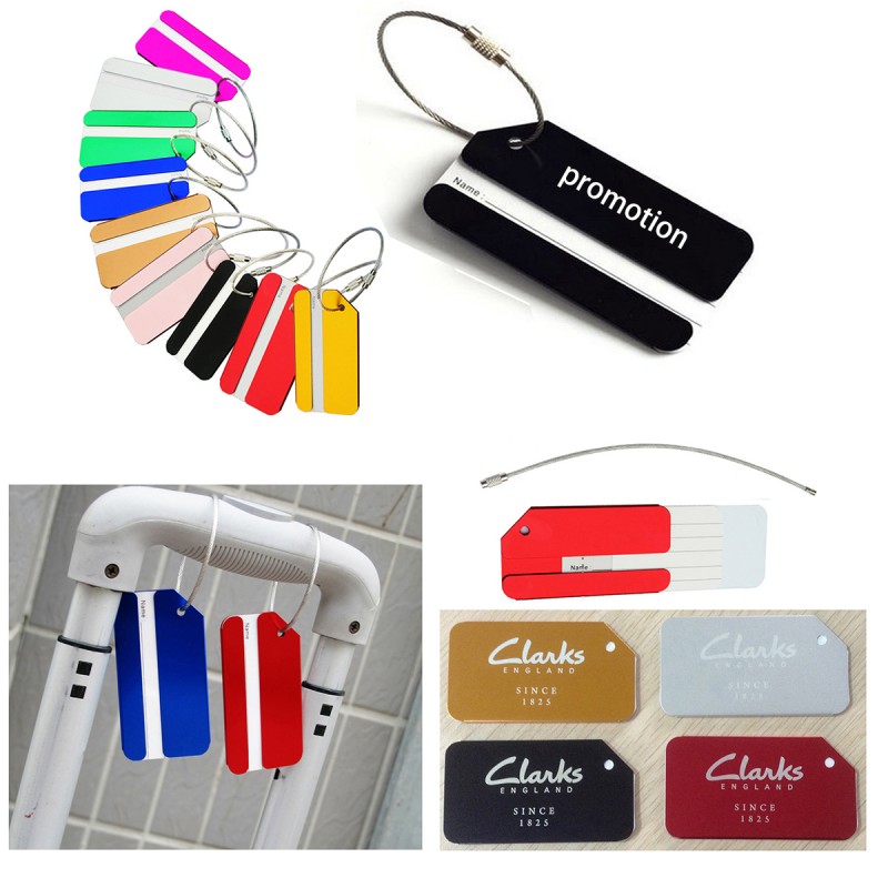 Aluminum Luggage tag of Aluminum