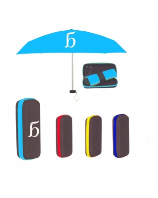 Folding Travel Umbrella With Case