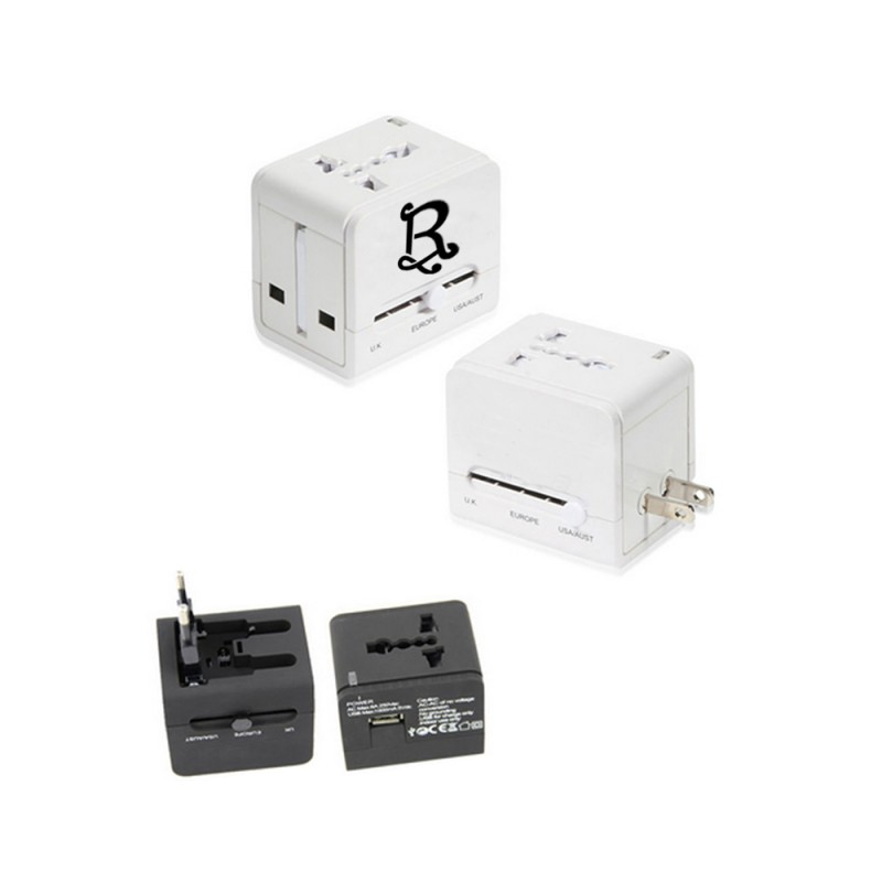 Universal Travel Adapter with USB Ports