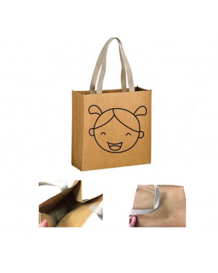 Kraft Washable Natural paper bag