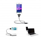 2 in 1 Flexible Lightning Charge Cable and Stand
