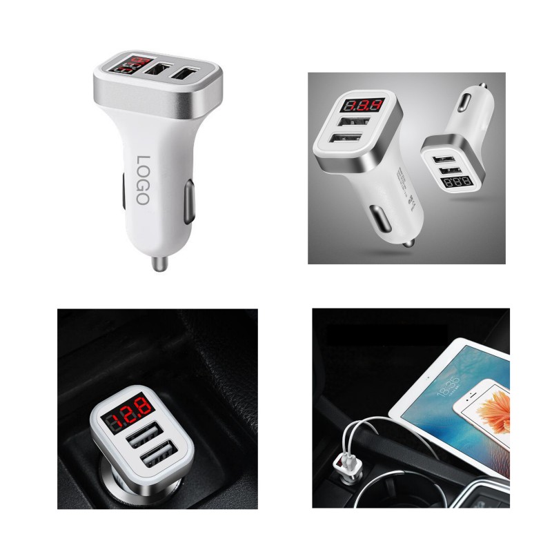USB Dual Ports Car Chargers