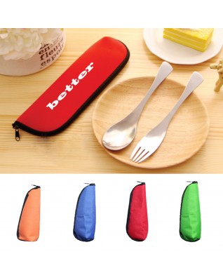 Stainless Steel Tableware Set/3 pcs Tableware Set With Bag