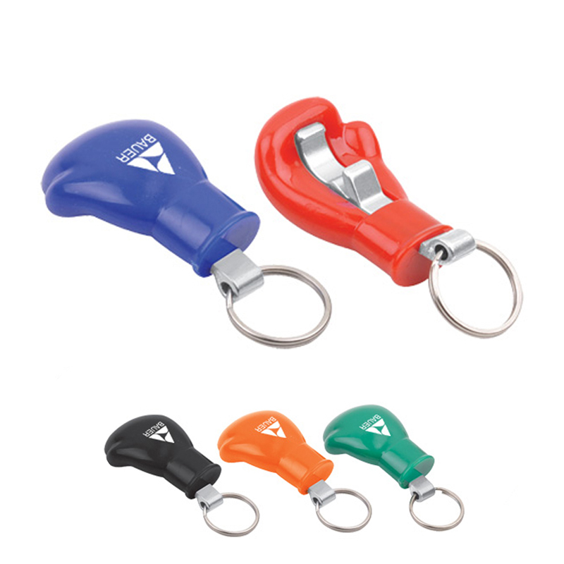 Boxing glove shaped bottle opener