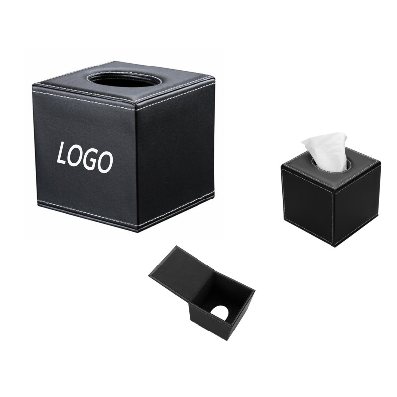 Leather Holder Napkin Box