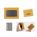 Leather multi card organizer