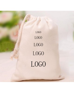 Custom Printed  Canvas  Gift Bag
