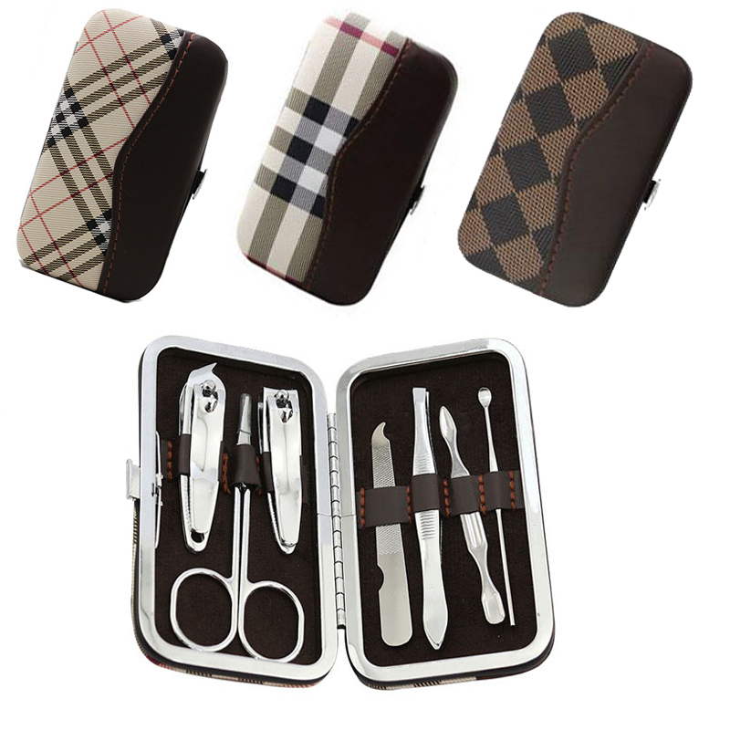 7 Pieces Manicure Set Grooming Kit