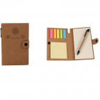 Kraft Paper Notepad with pen