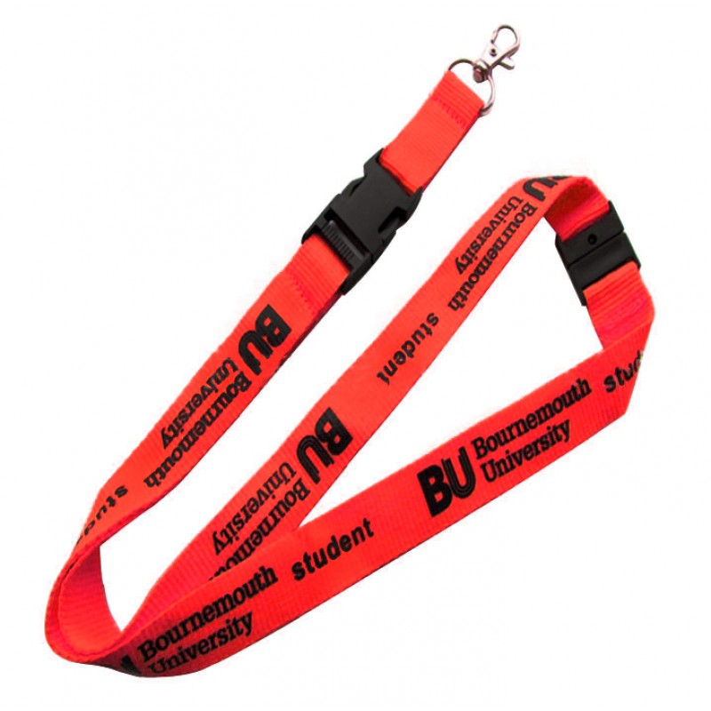 3/4"W Polyester Detachable Lanyards