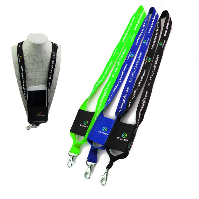 3/4"W Lanyard w/ Phone Pouch Holder