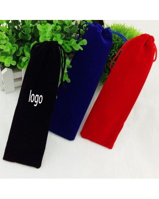 Velvet Drawstring Pouch Bag for Pen