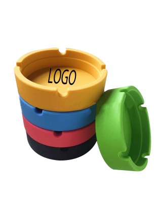 Round Silicone Ashtray