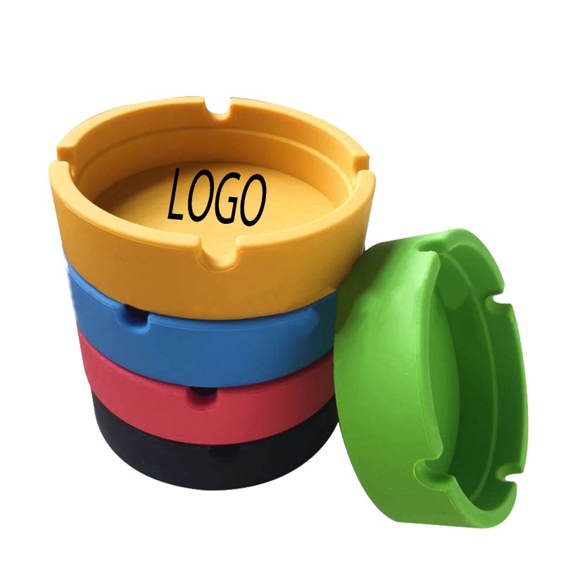 Round Silicone Ashtray