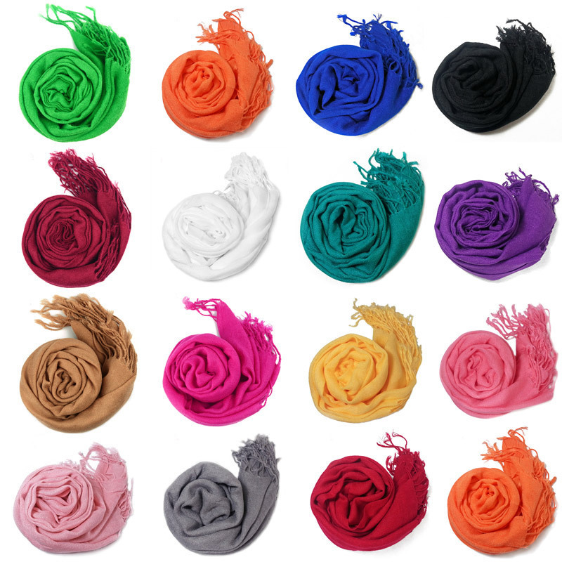 Acrylic Tassels Shawl Scarf