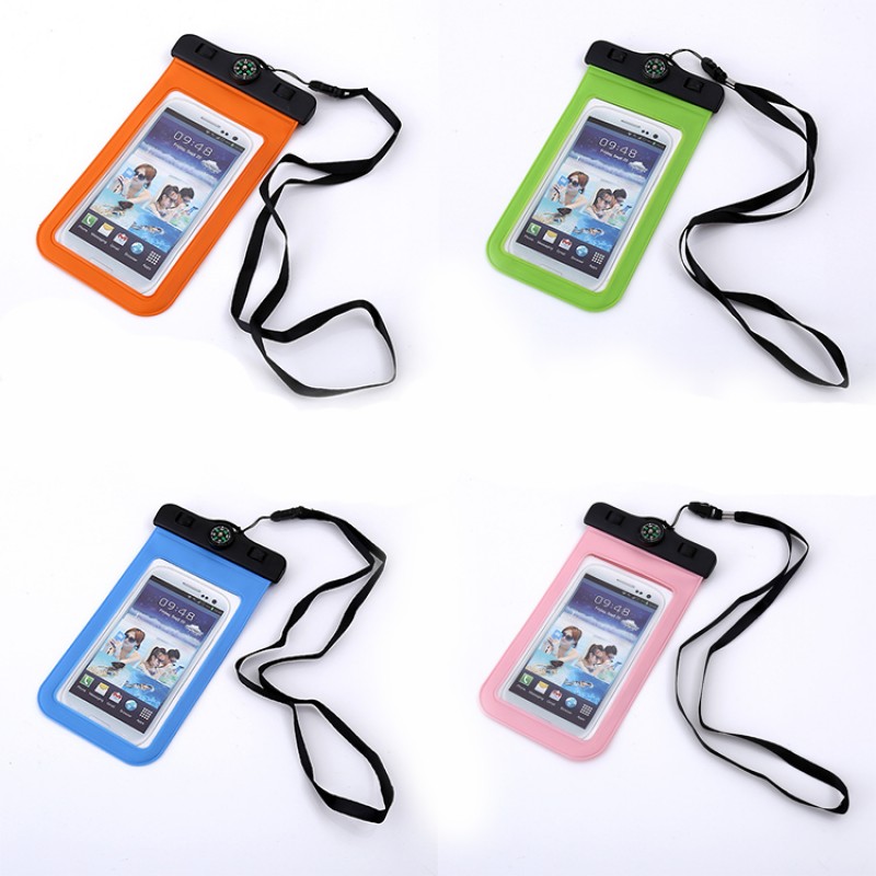 Waterproof Phone Bag with Compass