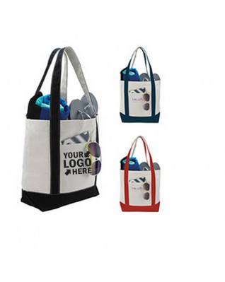 Color Splash Cotton Canvas Tote Bag
