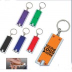 Super Bright LED Flashlight Swivel Keychain