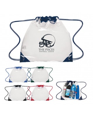 PVC Drawstring Backpack bag
