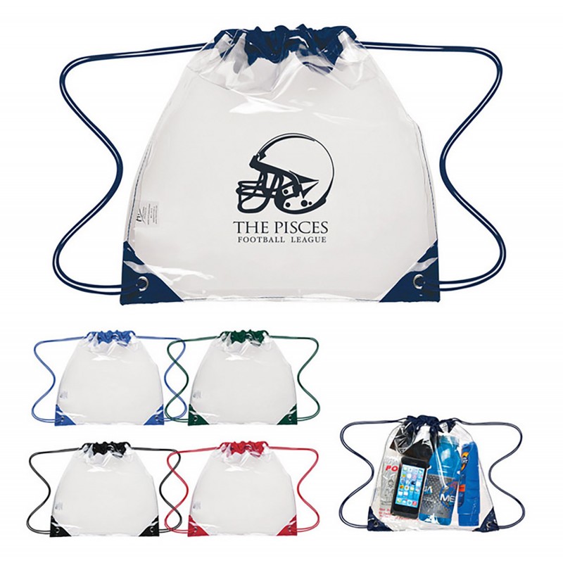 PVC Drawstring Backpack bag
