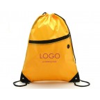 Drawstring Backpack Blue 
