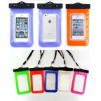 Blue Waterproof Phone Pouch