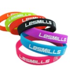 1/2" Debossed Silicone Bracelet