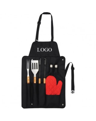 BBQ Apron Grill Tool Stainless Steel Piece Tools