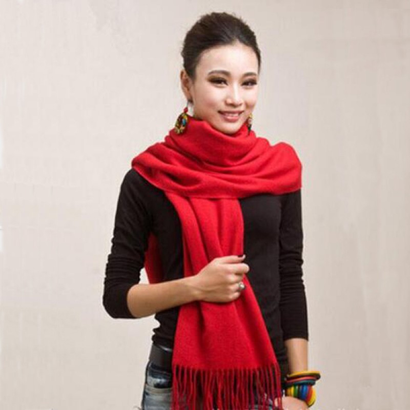 Pashmina Wrap Fringe Shawl Scarf