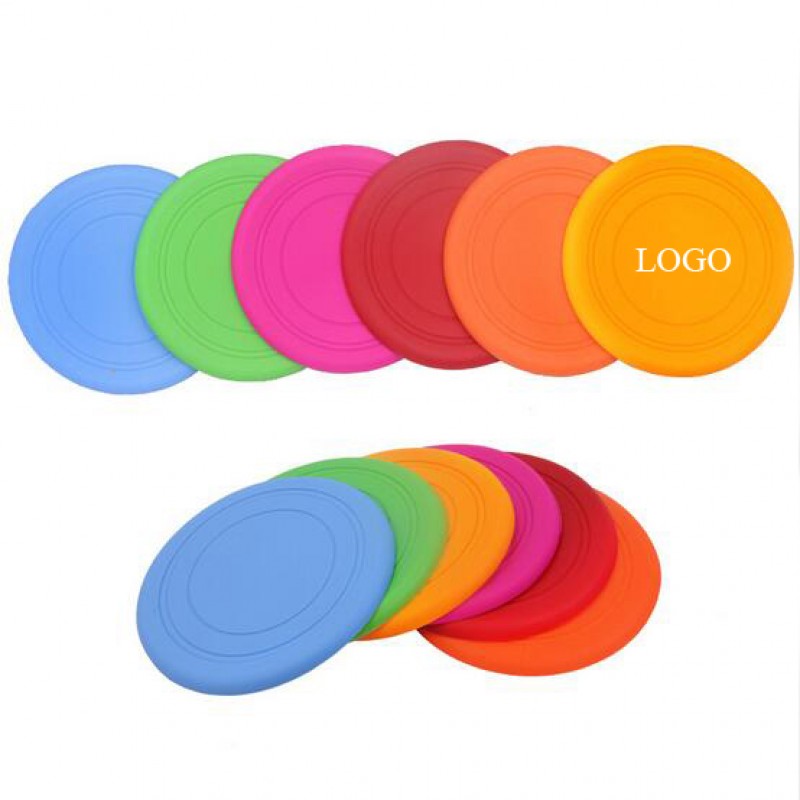 Slilcone Folding Dog Pet Flying  Disc